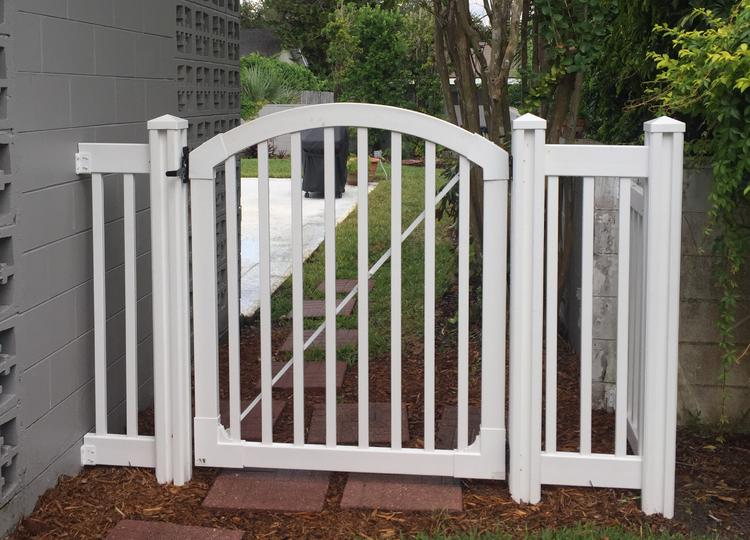 Vinyl Yard & Pool Gate WamBam Fence