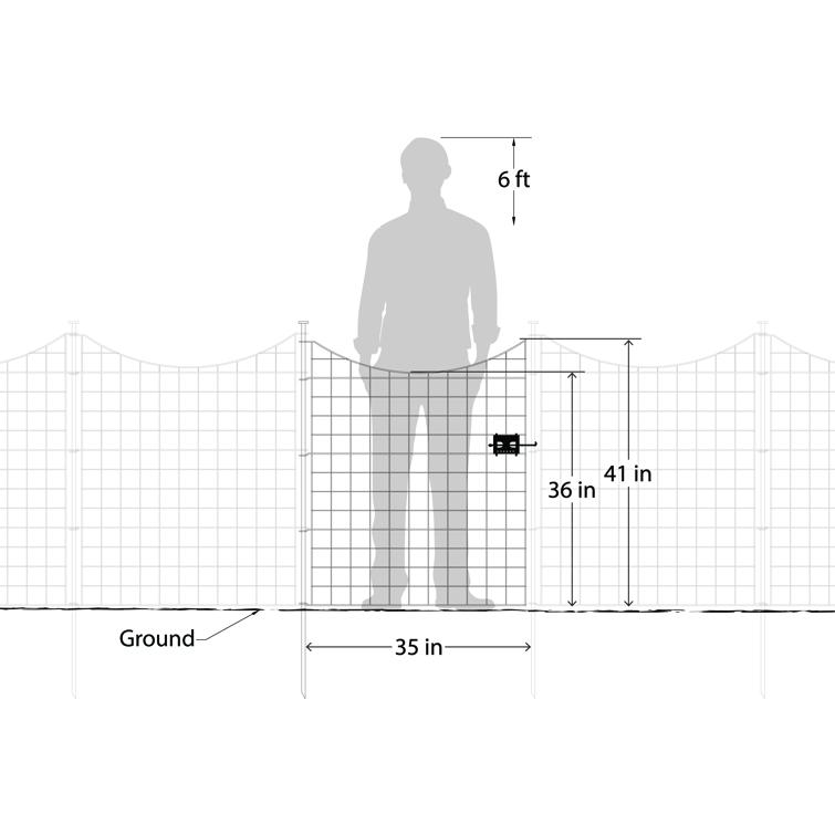 WF29012 - Silhouette.41inBlackMetalGardenGate(750x540 for website)-01.jpg