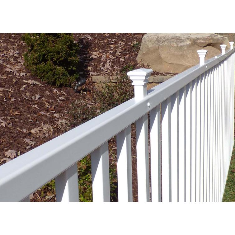 ZP19020 Birkdale Semi Permanent Vinyl Fence Kit Alternate View Lifestyle.jpg