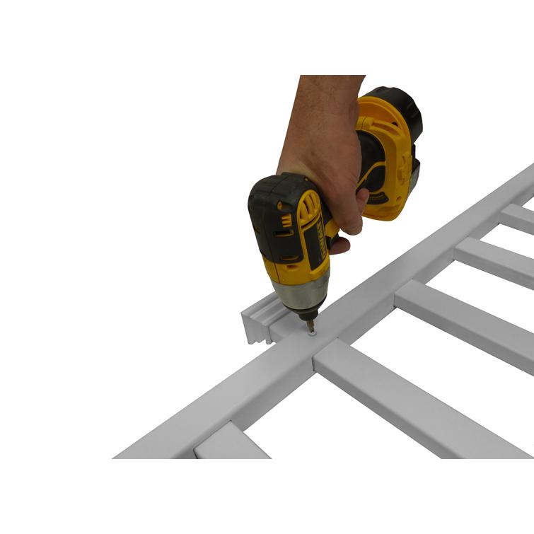 ZP19020 Birkdale Semi Permanent Vinyl Fence Kit Detail 3.jpg