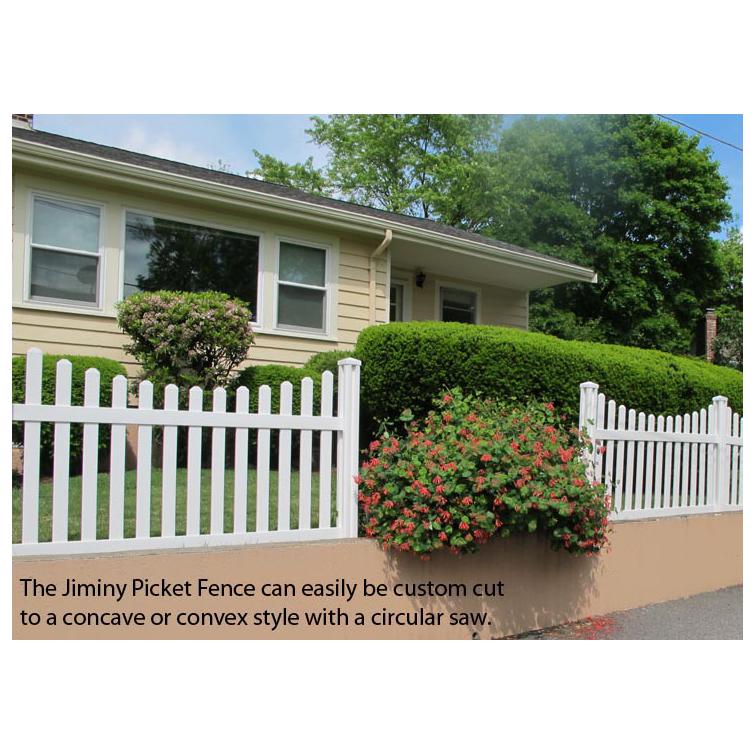 customized picket fence