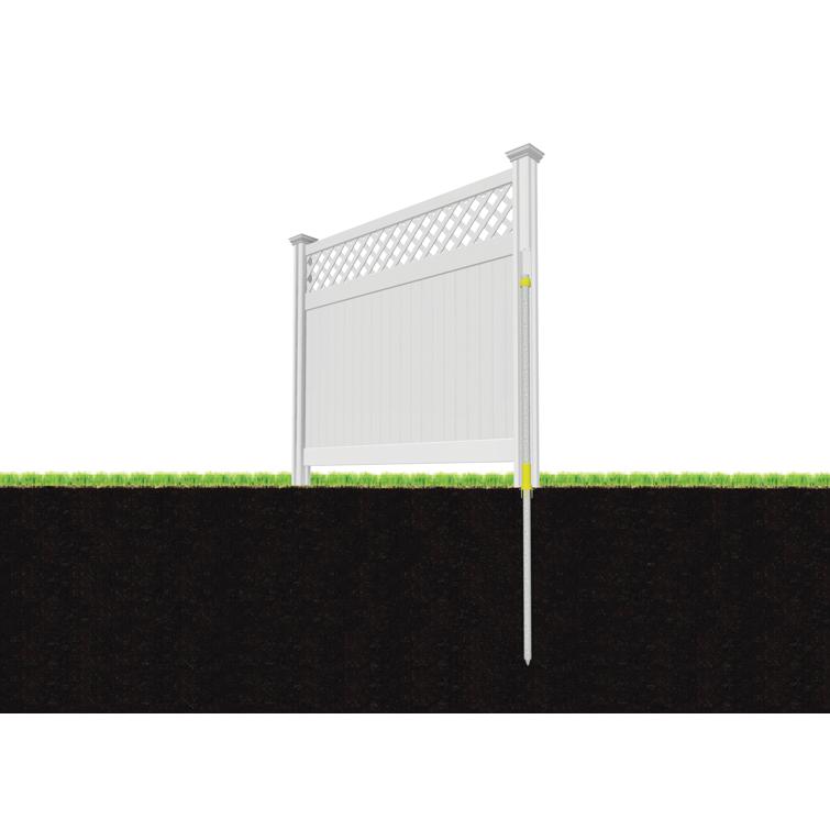 vinyl-privacy-fence-no-dig-curious-george-with-pipe.png