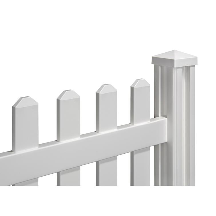 picket fence with basic cap