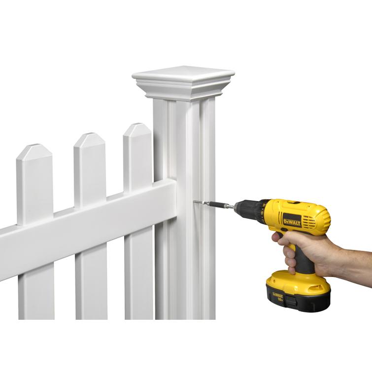 white picket fence