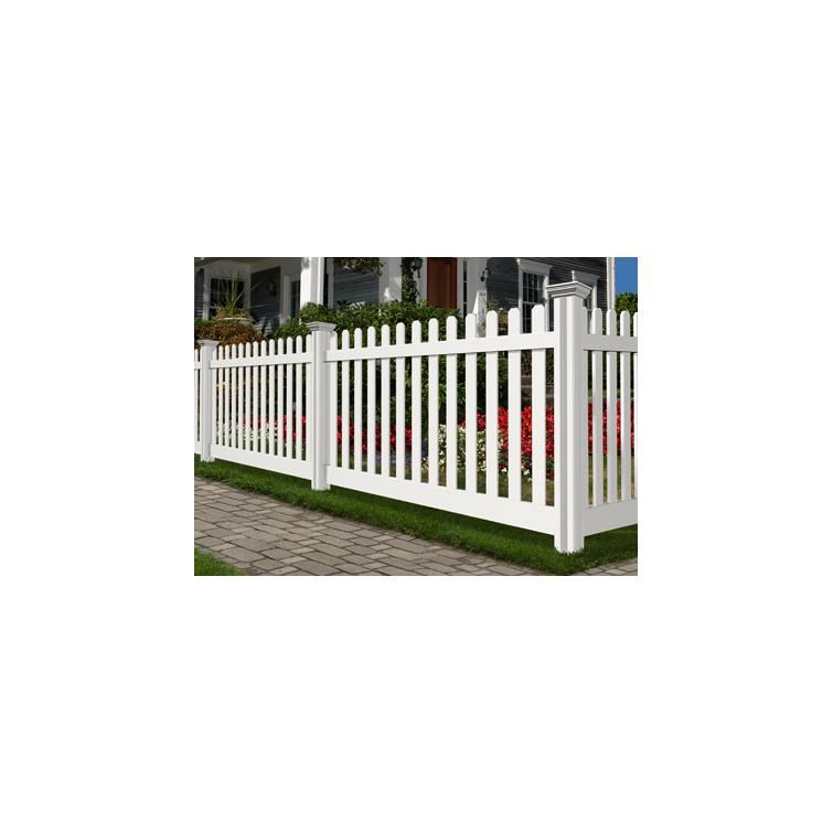 vinyl picket fence
