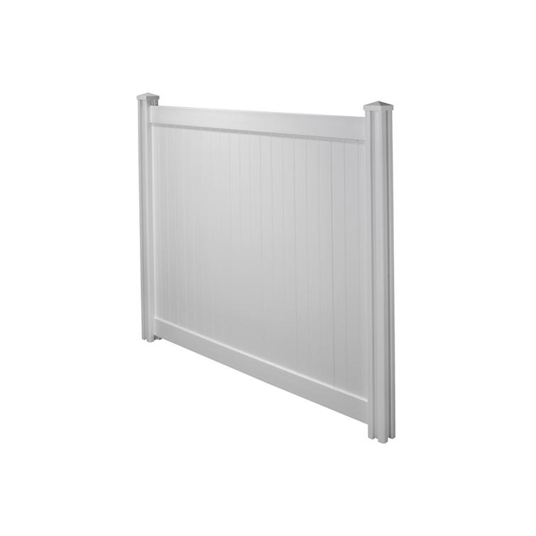 vinyl privacy fence side plain caps