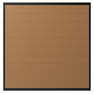 6ft H Edgewood Composite Privacy Fence Panel (Walnut Brown)