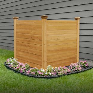Premium Wood Privacy Screen (2 Panels)