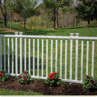Baskenridge Vinyl Fence Kit (2 Pack)