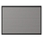 4ft x 6ft Edgewood composite privacy fence panel in slate grey with black aluminum frame