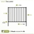 Metal fence panel kit includes rails, slats, stakes, and clamps for complete outdoor installation