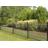 pool aluminum fence install