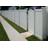 Vinyl privacy gate and fence