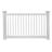 Front shot of vinyl pool fence