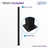 Infographic showing the Edgewood aluminum fence post package: 1 post with cap and 1 welded base plate, hardware not included