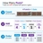 Infographic explaining how to calculate the number of Edgewood aluminum fence posts needed for panels and gates