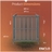 Outdoor AC privacy screen dimensions showing overall enclosure height, width, depth, and ground clearance measurements