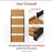 Easy-install Enclo privacy screen with pre-assembled wood panels that slide into aluminum posts, including all required hardware for quick outdoor privacy screen assembly